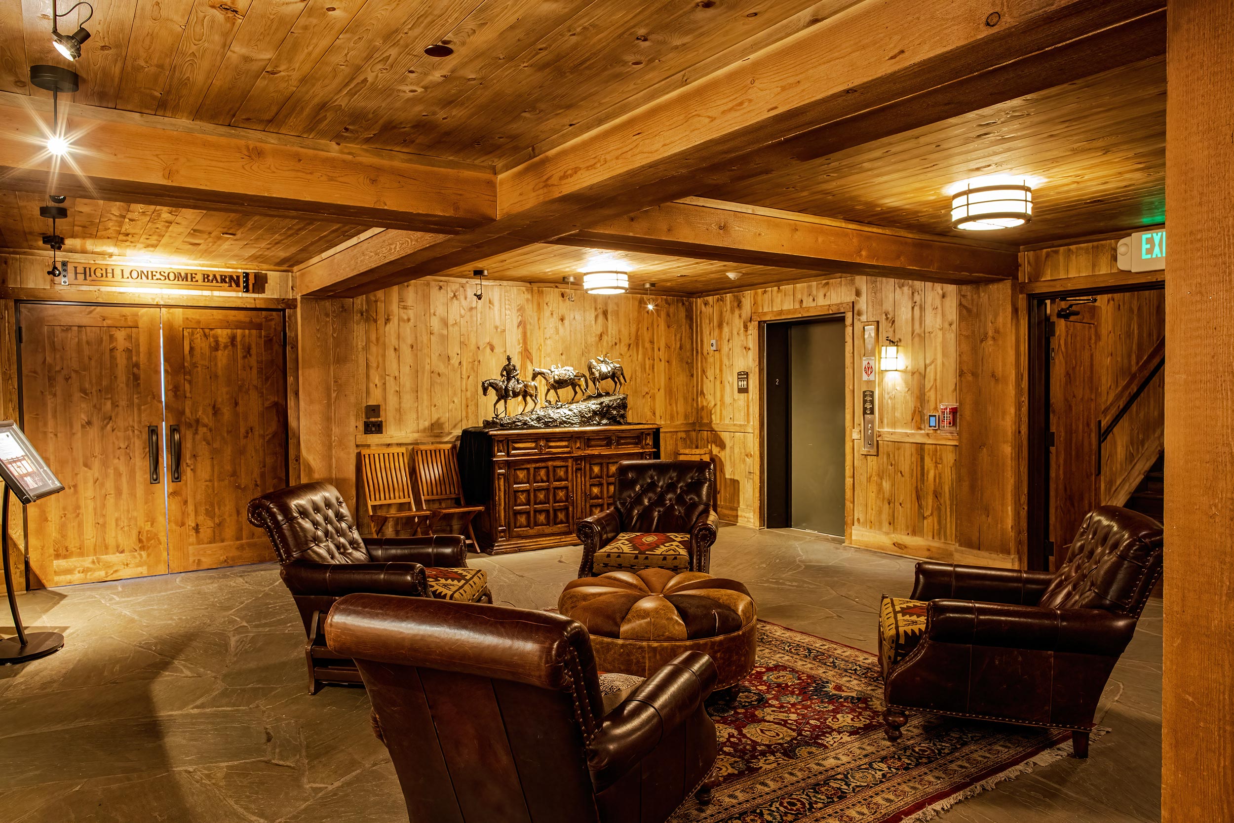 Lodge lobby  for Devils Thumb Ranch