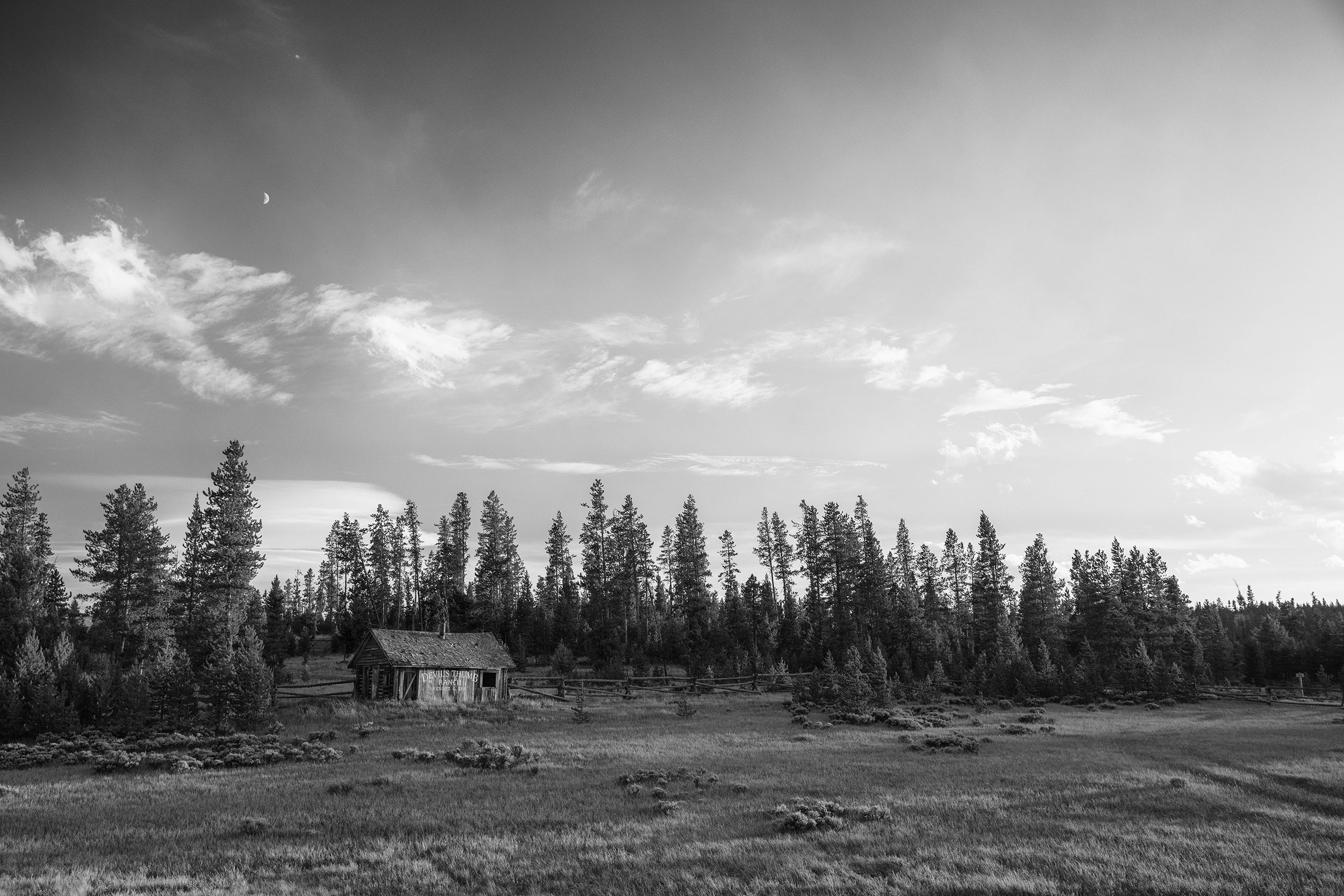 cabin in the mountains for Devils Thumb Ranch