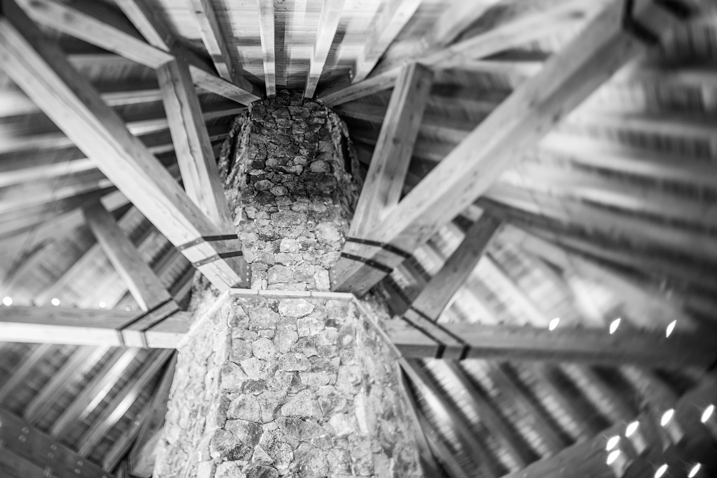 Architecture Photography DTR ceiling structure interior beams