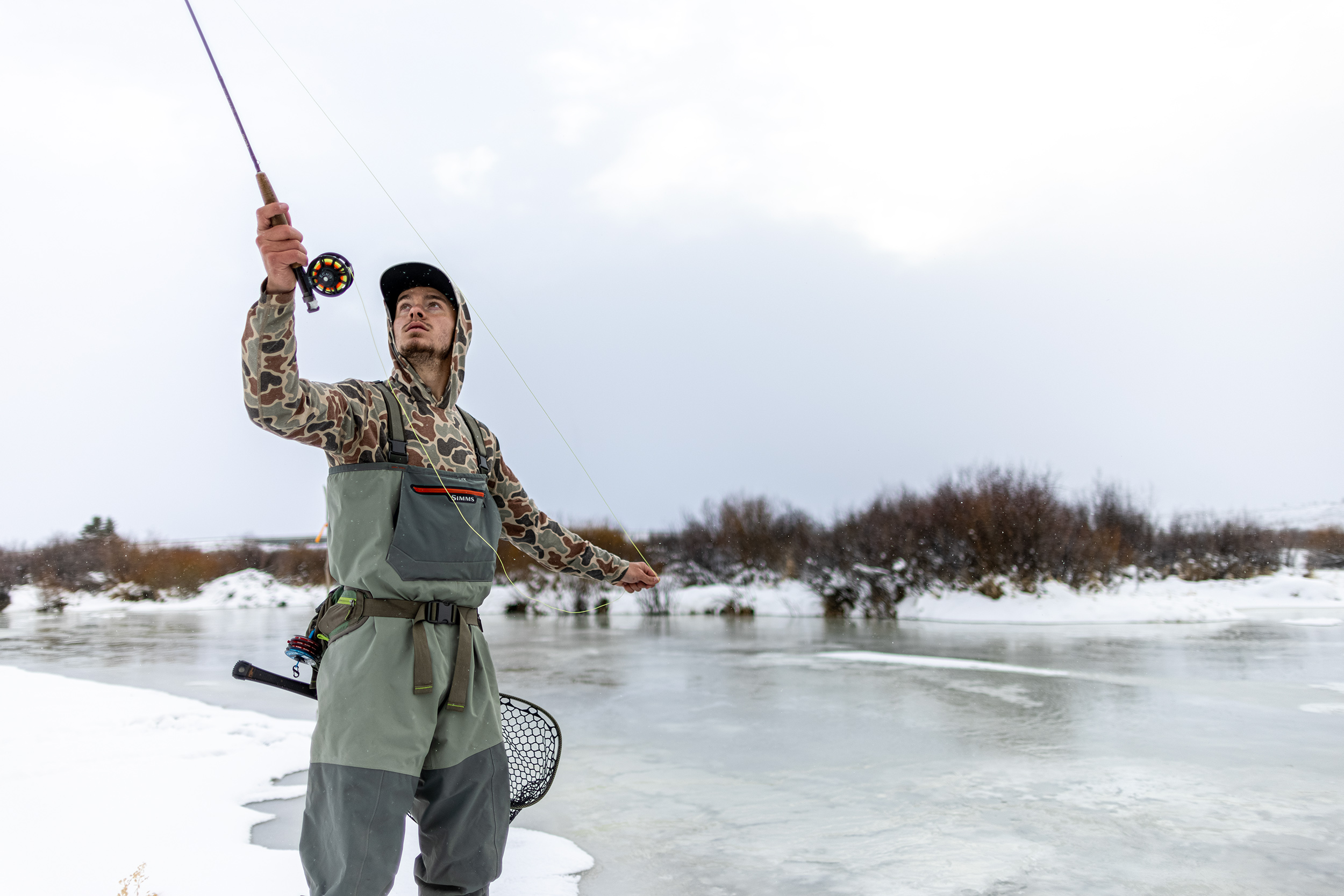 Winter Fly Fishing for Devil Thumbs Ranch