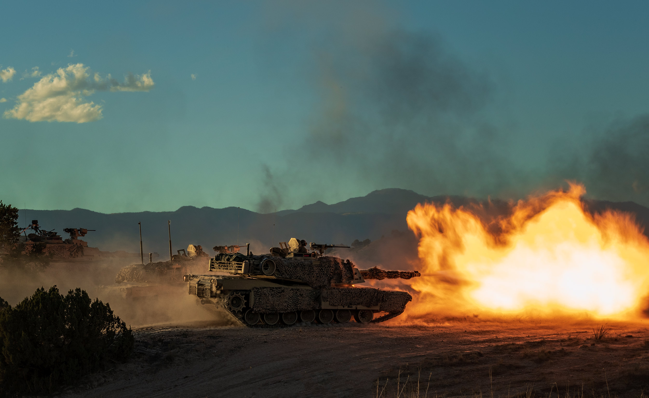 US Army Tank Exercise